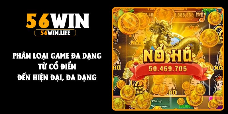 Phân loại game đa dạng từ cổ điển đến hiện đại, đa dạng